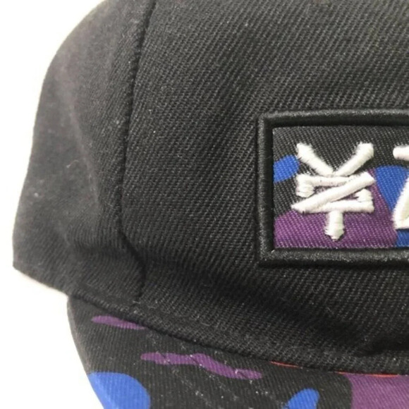 Zoo  York Hat Adjustable Snapback Rainbow Camo Bill Embroidered Logo - Picture 2 of 13